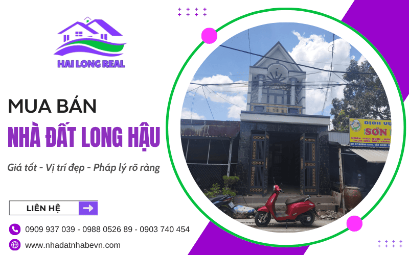Nhà đất Long Hậu