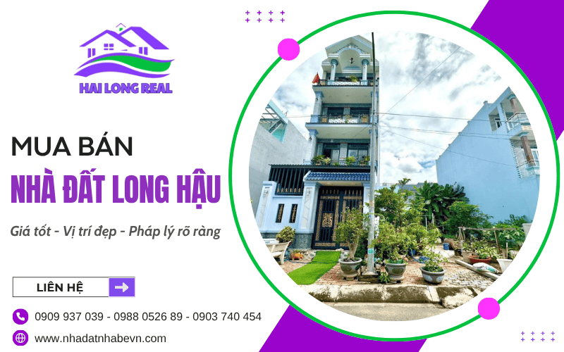 Nhà đất Long Hậu