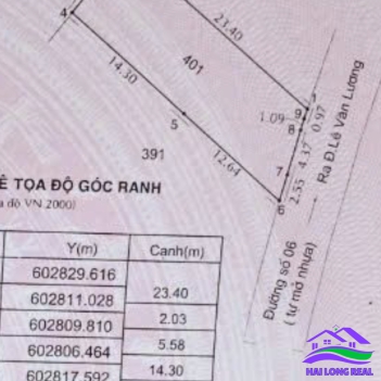 HAILONGREAL: Đất giá: 31tr/m2, DT: 7,6*26m, 200m2, đường 10m, Lê Văn Lương, xã Nhơn Đức, Nhà Bè 