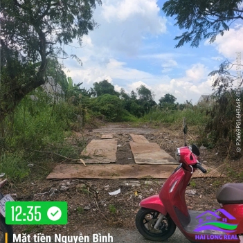 HAILONGREAL: Đất gía: 33tr/m2, DT: 7x35m, đường 16m, trục chính 512 Nguyễn Văn Tạo, Nhà Bè