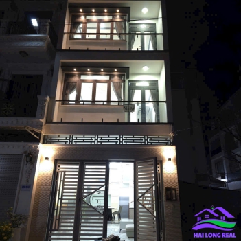 HAILONGREAL: NHÀ ĐẸP, GIÁ TỐT NHẤT KHU VỰC, đường 10m, giá: 6.9ty, DT: 5x11m, 4.5 tầng. khu 2295 huỳnh tấn phát, TT nhà bè