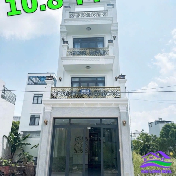 HAILONGREAL: NHÀ 10.8TY, DT: 5X16M, 4 TẦNG, MỚI 100%, 2581/53 HUỲNH TẤN PHÁT, KHU ANH TUẤN