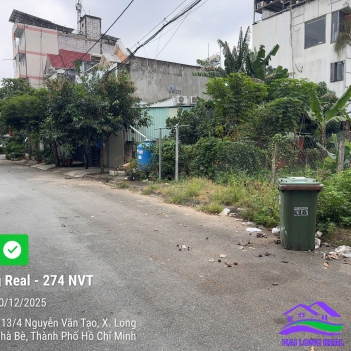 HAILONG REAL - ĐẤT 2 MẶT TIỀN - KHU 274 NGUYỄN VĂN TẠO - 151,3M2 - GIÁ CHỈ 5,5 TỶ