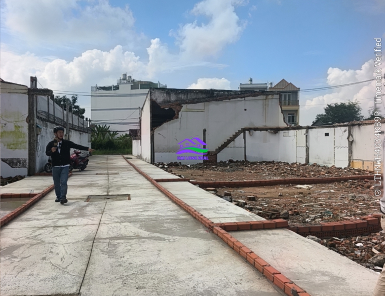 Đất giá: 3,95ty, DT: 7*12m, khu 1651/ Lê Văn Lương, Nhà Bè, hẽm thông 855/ Nguyễn Bình