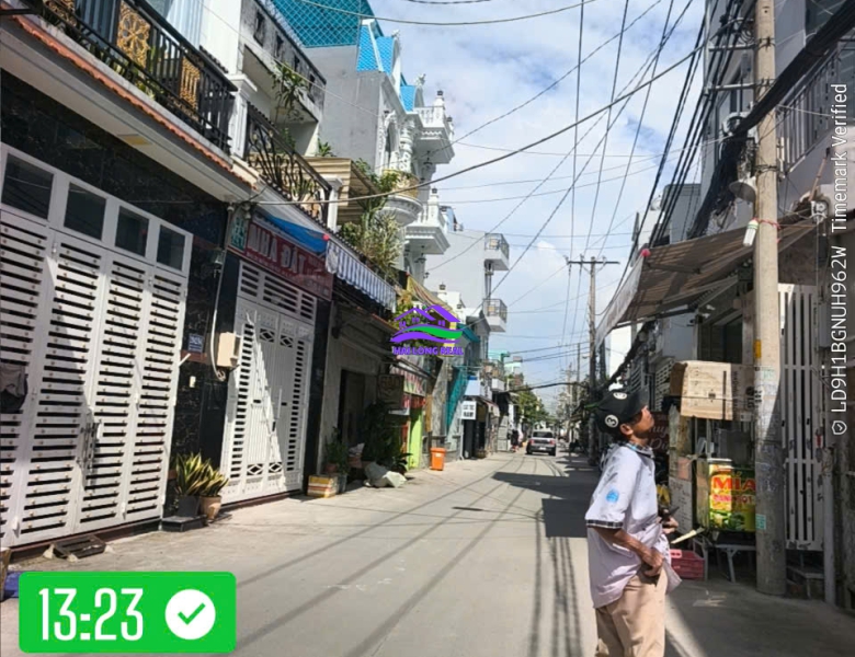 HAILONGREAL: NHÀ 6.5TY, DT: 4X14M, 3 TẦNG, MẶT TIỀN HẼM 1942/ HUỲNH TẤN PHÁT, TT NHÀ BÈ