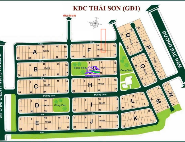 Đất khu THÁI SƠN, 63tr/m2, 10x25m, xã Phước kiểng, Nhà Bè, 