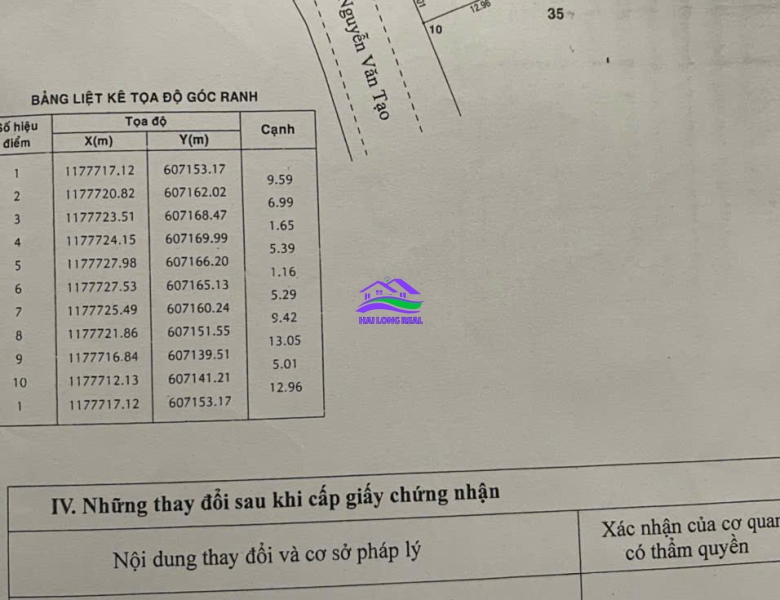 Nhà mặt tiền đường Nguyễn Văn Tạo, Giá: 8,5ty, DT: 5x30m, xã Long Thới, Nhà Bè 