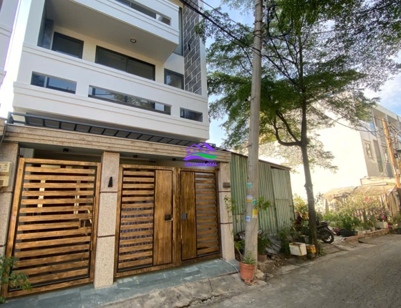 Nhà đường 8m, Giá: 6,5ty, DT: 6,4*14m, 3,5 tầng, đường Nguyễn Bình, xã Nhơn Đức, Nhà Bè 