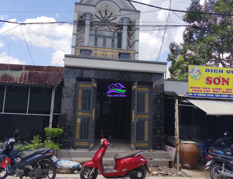 Nhà giá: 5,8ty, DT: 4*31m, 1 lầu, mặt tiền đường Lê Văn Lương nối dài, qua cầu Rạch Dơi 400m