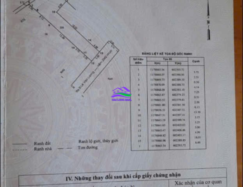 Đất giá: 21tr/m2, DT: 208m2, khu 2042 Lê Văn Lương 