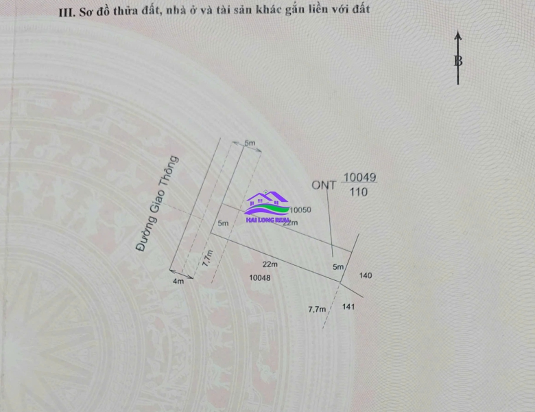 Đất giá: 2,2ty, DT: 5*22m, hẽm Đình, đường Lê Văn Lương ( nối dài), Long Hậu, Long An 