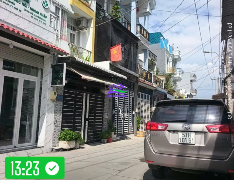 HAILONGREAL: NHÀ 6.5TY, DT: 4X14M, 3 TẦNG, MẶT TIỀN HẼM 1942/ HUỲNH TẤN PHÁT, TT NHÀ BÈ