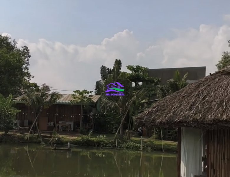 Nhà vườn 23002m, thổ cư 340m2, giá: 10tr/m2, đường Nguyễn Bình, nhà bè 