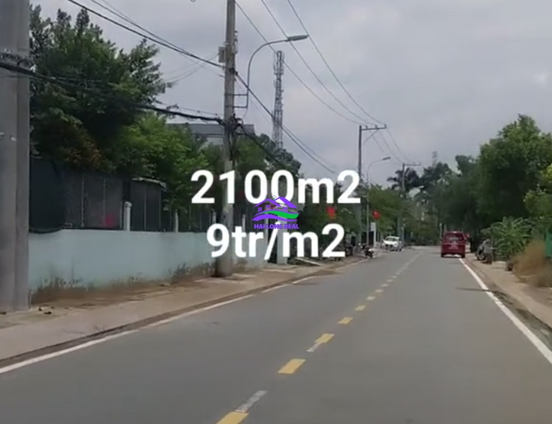 Đất mặt tiền đường Đào Sư Tích, xã phước lộc, nhà bè,2100m2, Giá: 9tr/m2, 