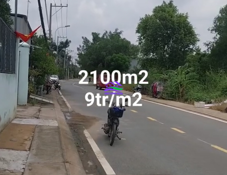 Đất mặt tiền đường Đào Sư Tích, xã phước lộc, nhà bè,2100m2, Giá: 9tr/m2, 