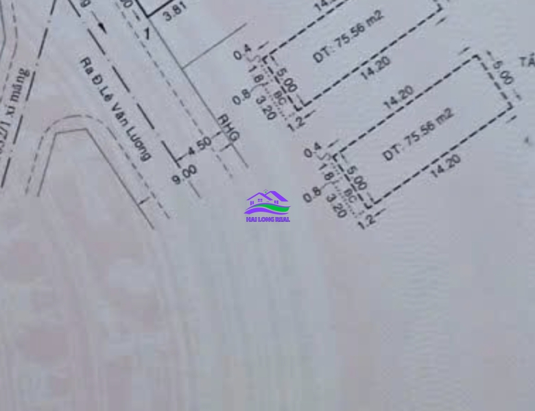 Nhà đường 8m, vào 30m, Giá: 6,5ty, DT: 5x18m, 3,5 tầng 1632/ Lê Văn Lương, xã Nhơn 