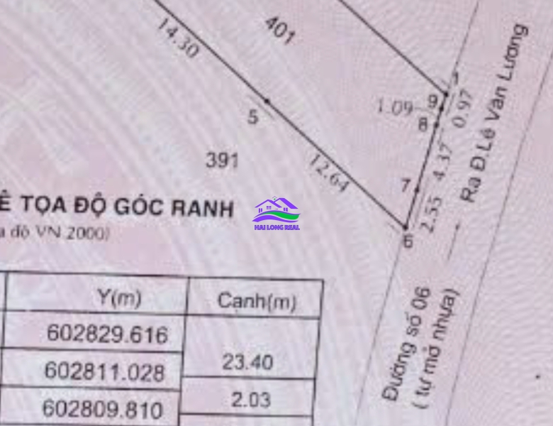 Đất giá: 31tr/m2, DT: 7,6*26m, 200m2, đường 10m, Lê Văn Lương, xã Nhơn Đức, Nhà Bè 
