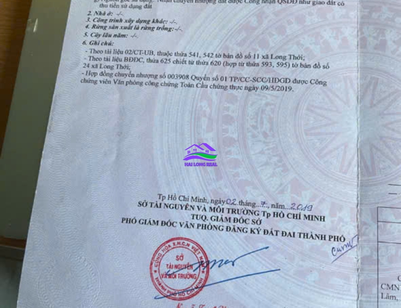 HAILONGREAL Đất 7x13m, 93m2, Giá: 3,5 tỷ, khu 512 Nguyễn Văn Tạo, xã Long Thới, Nhà Bè 