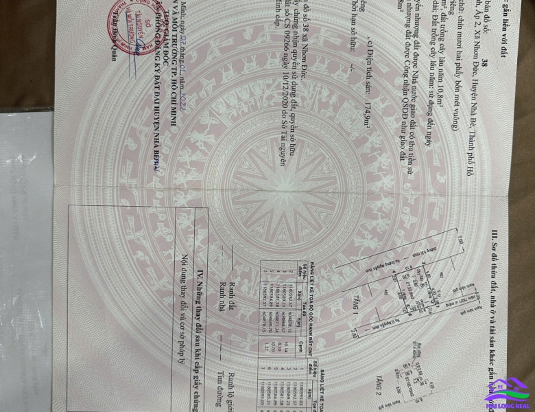 HAILONGREAL: Nhà giá: 5,8ty, DT: 7,3*11m, 3 tầng, đường Nguyễn Bình, Nhà Bè 