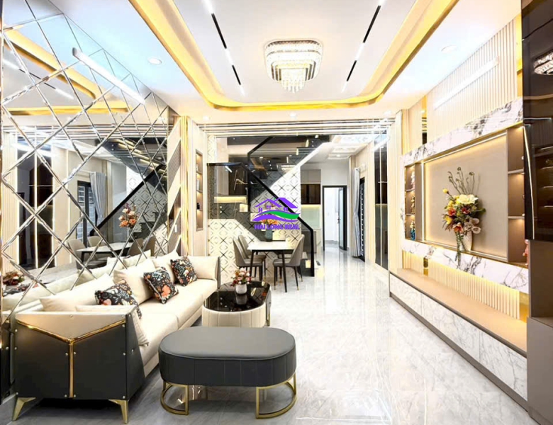 Nhà giá: 4.8ty, DT: 4x13m. 1 lầu. khu 1244/ huỳnh tấn phát, thị trấn nhà bè