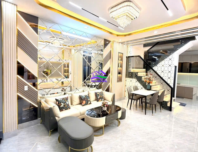 Nhà giá: 4.8ty, DT: 4x13m. 1 lầu. khu 1244/ huỳnh tấn phát, thị trấn nhà bè