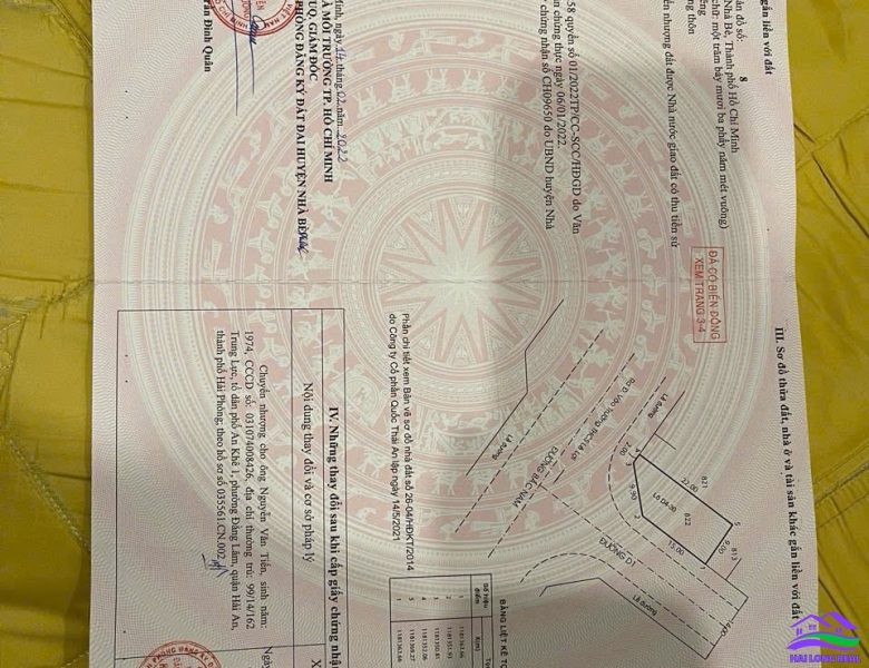 HAILONGREAL: Lô Góc khu 28HA, Giá: 55tr/m2, DT: 9x22m, 171m2, đường Lê Thị Tám, xã Nhơn Đức, Nhà Bè 