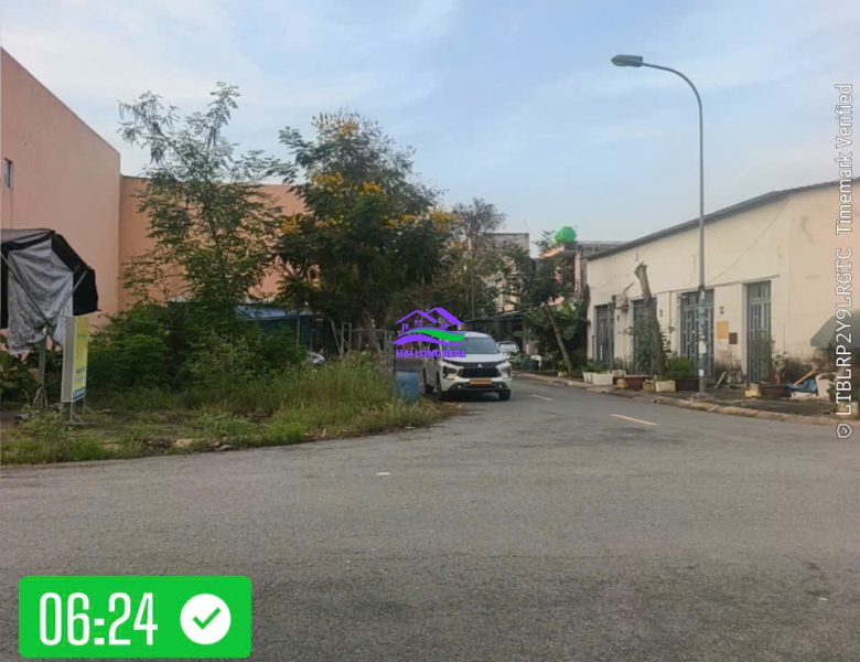 Đất góc giá: 5.6ty, DT: 8x20m, góc đường N11-D10, khu NAM SÀI GÒN, xã long hậu, long an