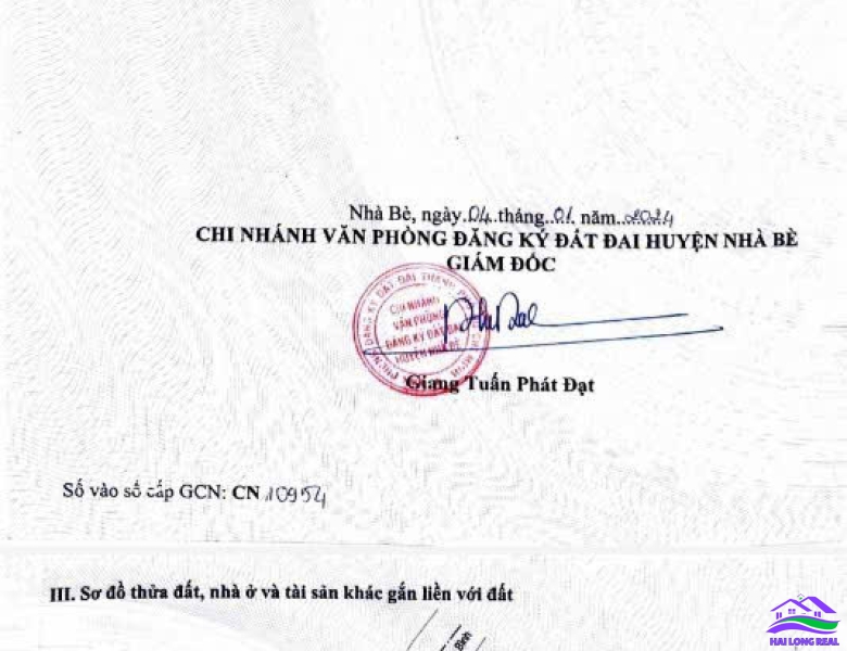 HAILONGREAL: 9 lô đường Nguyễn Bình, Giá: 50tr/m2, DT: 80-100m2, xã Nhơn Đức, Nhà Bè 