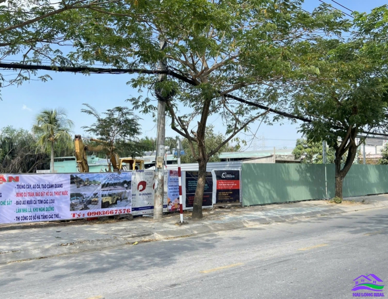 HAILONGREAL: Đất giá: 35ty, DT: 1500m2, thổ cư 300m2, mặt tiền đường Nguyễn Bình, xã long thới, nhà bè.