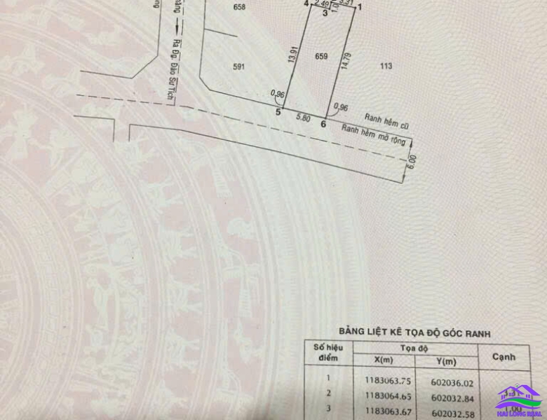HAILONGREAL: đât giá: 5.1ty, DT: 5.8x15m, đường 7m, vào 30m, Đào sư Tích, xã Phước Lộc, Nhà Bè