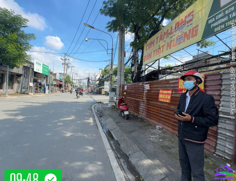 HAILONGREAL: Nhà ngay mũi tàu mặt tiền Lê văn Lương, giá: 160tr/m2, DT: 11x35m, 371m2, p. Tân Hưng, Quận 7