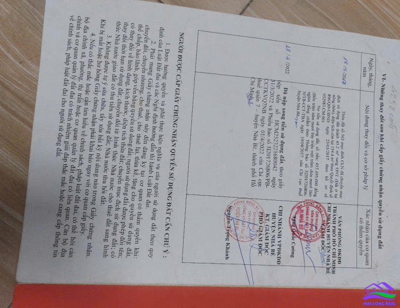 HAILONGREAL: Nhà nát mặt tiền Nguyễn Văn Tạo, Giá: 19ty, DT: 1100m2, thổ cư 155m2, xã Long Thới, Nhà Bè 