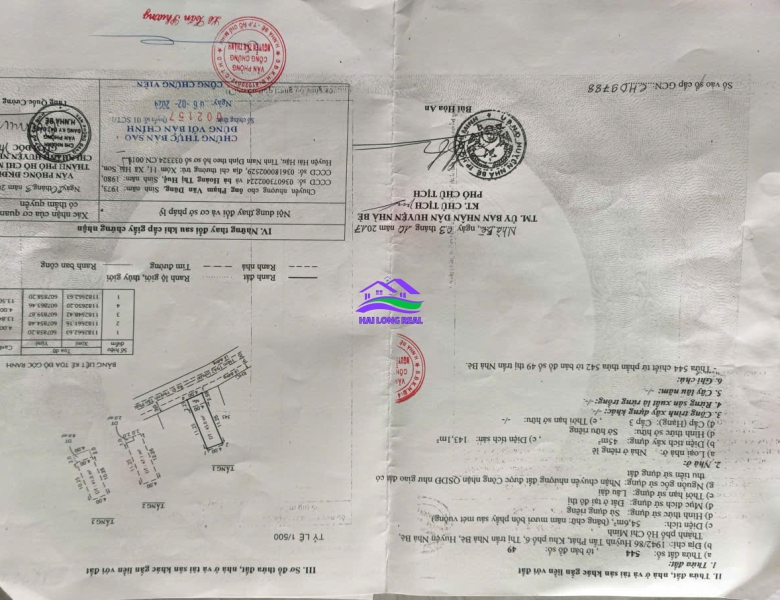 HAILONGREAL: NHÀ 6.5TY, DT: 4X14M, 3 TẦNG, MẶT TIỀN HẼM 1942/ HUỲNH TẤN PHÁT, TT NHÀ BÈ