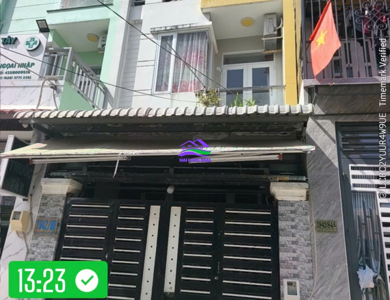 HAILONGREAL: NHÀ 6.5TY, DT: 4X14M, 3 TẦNG, MẶT TIỀN HẼM 1942/ HUỲNH TẤN PHÁT, TT NHÀ BÈ