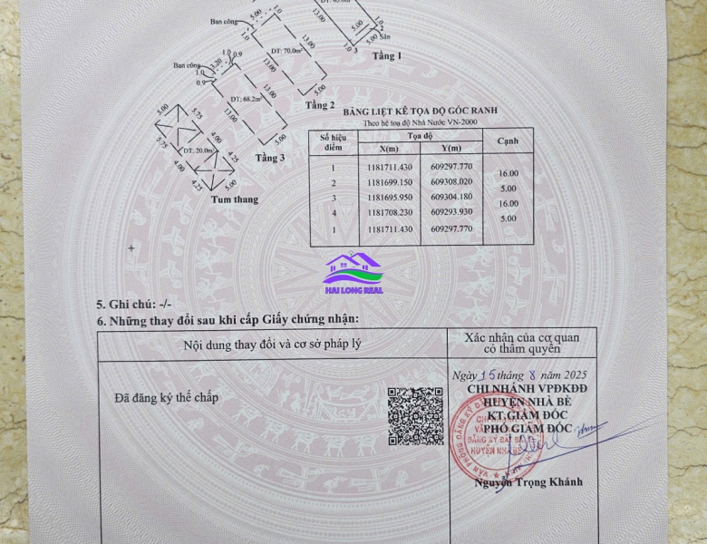 HAILONGREAL: NHÀ 9.8TY, KHU DÂN CƯ VIP, ĐÀO TÔNG NGUYÊN, NHÀ BÈ