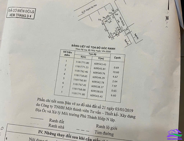 HAILONGREAL: Nhà giá: 3,5ty, DT: 12*8m, đường Đào Tông Nguyên, Nhà Bè 