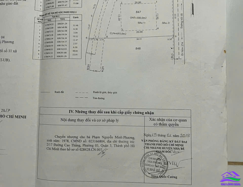 HAILONGREAL: NHÀ ĐƯỜNG XƯƠNG CÁ 1, GIÁ: 20TY, DT: 1000M2, THỔ CƯ 300M2, ĐƯỜNG NGÔ QUANG THẮM