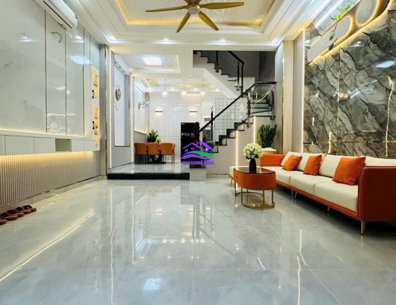 HAILONGREAL: NHÀ 6.9TY, DT: 5X11M, 4 TẦNG, MỚI 100%, HUỲNH TẤN PHÁT, TT NHÀ BÈ