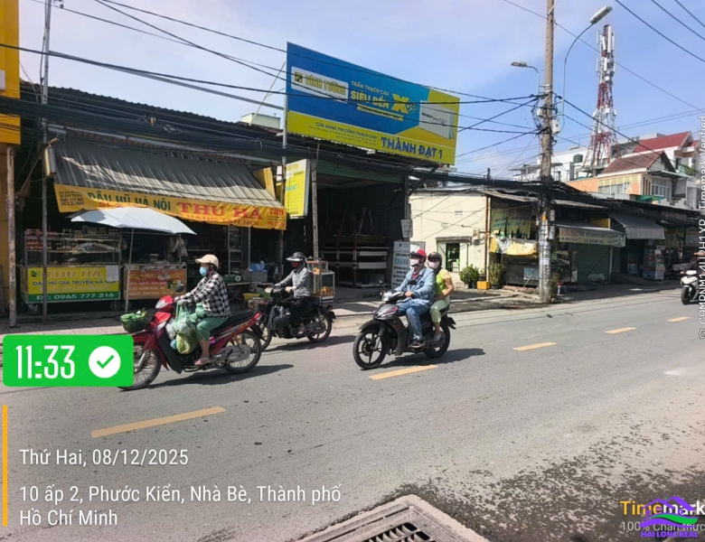 HAILONGREAL: NHÀ MẶT TIỀN LÊ VĂN LƯƠNG, GIÁ: 35TY, DT: 10X34M, THỔ CƯ 240M2, PHƯỚC KIỂNG