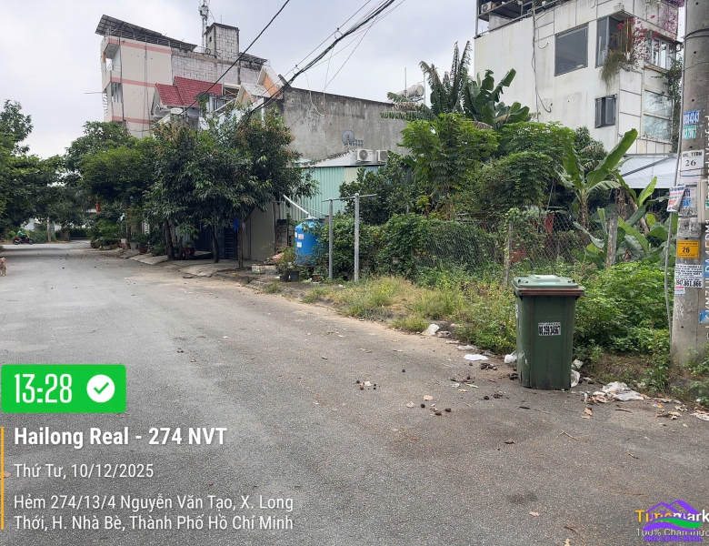 HAILONG REAL - ĐẤT 2 MẶT TIỀN - KHU 274 NGUYỄN VĂN TẠO - 151,3M2 - GIÁ CHỈ 5,5 TỶ