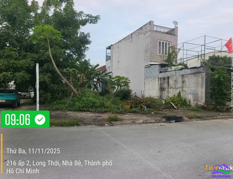 HAILONGREAL: ĐẤT GÓC 5.5TY, DT: 10X12M, KHU 274/ NGUYỄN VĂN TẠO, NHÀ BÈ