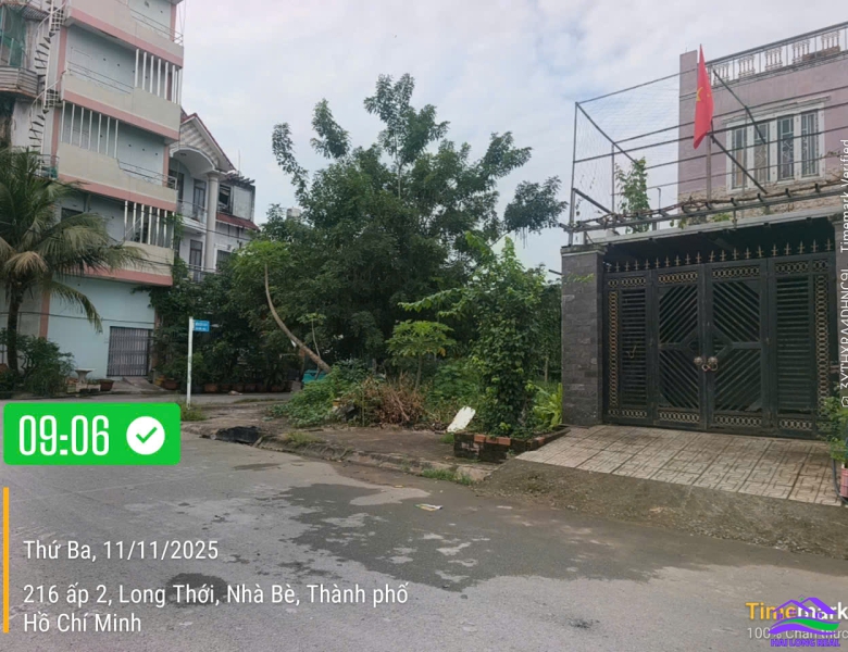 HAILONGREAL: ĐẤT GÓC 5.5TY, DT: 10X12M, KHU 274/ NGUYỄN VĂN TẠO, NHÀ BÈ