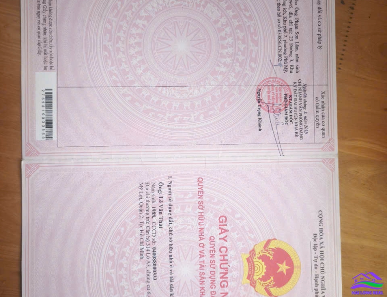 HAILONGREAL: ĐẤT GÓC 5.5TY, DT: 10X12M, KHU 274/ NGUYỄN VĂN TẠO, NHÀ BÈ