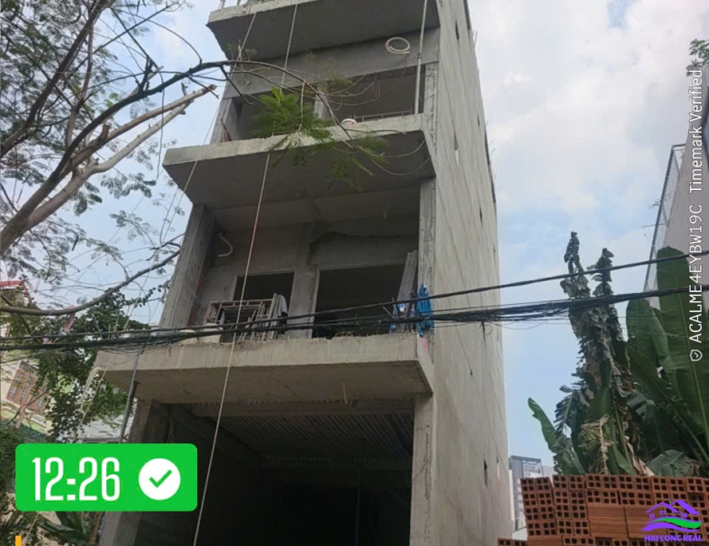 HAILONGREAL: CHDV 16.5TY, DT: 5X20M, 5 TẦNG, 21 PHÒNG, THU NHẬP 80-90TR, ĐƯỜNG D6 KHU LÀNG ĐẠI HỌC, NHÀ BÈ