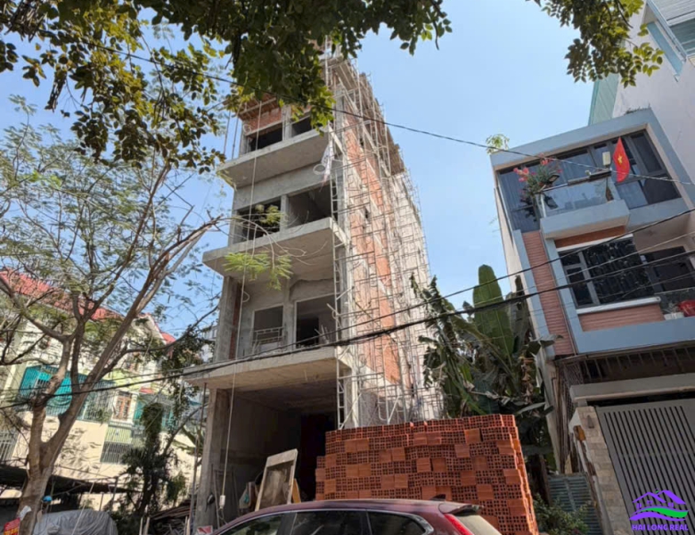 HAILONGREAL: CHDV 16.5TY, DT: 5X20M, 5 TẦNG, 21 PHÒNG, THU NHẬP 80-90TR, ĐƯỜNG D6 KHU LÀNG ĐẠI HỌC, NHÀ BÈ