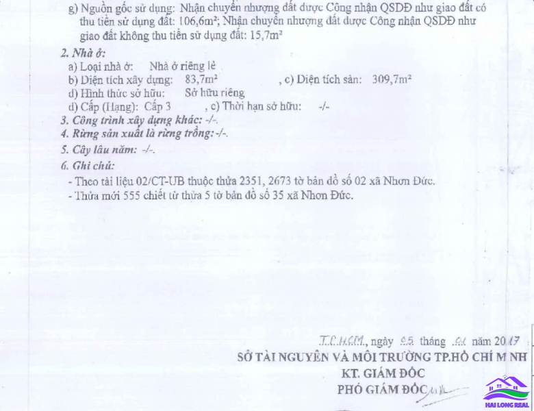 HAILONGREAL: KHÁCH SẠN MẶT TIỀN NGUYỄN BÌNH, 15,5TY- DT: 7X25M, 3.5 TẦNG, DOANH THU 45TR/THANG.